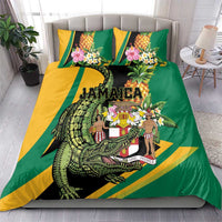 Jamaica Crocodile Bedding Set Pineapple Tropical Style - Wonder Print Shop