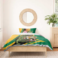 Jamaica Crocodile Bedding Set Pineapple Tropical Style - Wonder Print Shop
