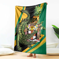 Jamaica Crocodile Blanket Pineapple Tropical Style - Wonder Print Shop