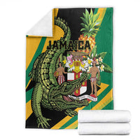 Jamaica Crocodile Blanket Pineapple Tropical Style - Wonder Print Shop