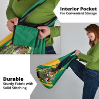 Jamaica Crocodile Grocery Bag Pineapple Tropical Style - Wonder Print Shop