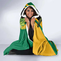 Jamaica Crocodile Hooded Blanket Pineapple Tropical Style - Wonder Print Shop
