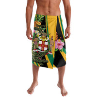 Personalized Jamaica Crocodile Lavalava Pineapple Tropical Style - Wonder Print Shop