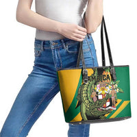 Jamaica Crocodile Leather Tote Bag Pineapple Tropical Style - Wonder Print Shop