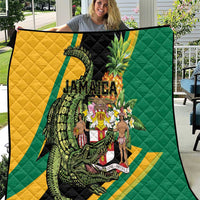 Jamaica Crocodile Quilt Pineapple Tropical Style - Wonder Print Shop