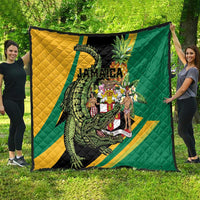 Jamaica Crocodile Quilt Pineapple Tropical Style - Wonder Print Shop