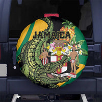 Jamaica Crocodile Spare Tire Cover Pineapple Tropical Style - Wonder Print Shop