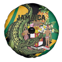 Jamaica Crocodile Spare Tire Cover Pineapple Tropical Style - Wonder Print Shop