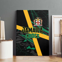 Rugby Jamaica Crocs Canvas Wall Art Cool Runnings on Grass - Wonder Print Shop
