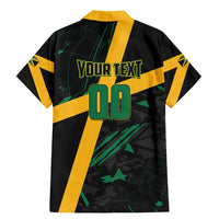 Custom Rugby Jamaica Crocs Family Matching Mermaid Dress and Hawaiian Shirt Cool Runnings on Grass - Wonder Print Shop