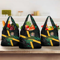 Rugby Jamaica Crocs Grocery Bag Cool Runnings on Grass - Wonder Print Shop