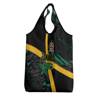 Rugby Jamaica Crocs Grocery Bag Cool Runnings on Grass - Wonder Print Shop