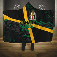Rugby Jamaica Crocs Hooded Blanket Cool Runnings on Grass - Wonder Print Shop