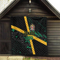 Rugby Jamaica Crocs Quilt Cool Runnings on Grass - Wonder Print Shop