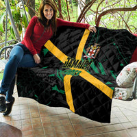 Rugby Jamaica Crocs Quilt Cool Runnings on Grass - Wonder Print Shop