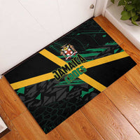 Rugby Jamaica Crocs Rubber Doormat Cool Runnings on Grass - Wonder Print Shop
