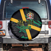 Rugby Jamaica Crocs Spare Tire Cover Cool Runnings on Grass - Wonder Print Shop