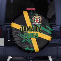 Rugby Jamaica Crocs Spare Tire Cover Cool Runnings on Grass - Wonder Print Shop