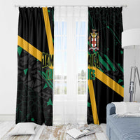 Rugby Jamaica Crocs Window Curtain Cool Runnings on Grass - Wonder Print Shop