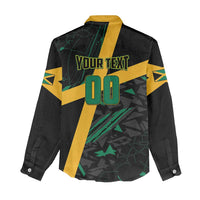 Custom Rugby Jamaica Crocs Women Casual Shirt Cool Runnings on Grass - Wonder Print Shop