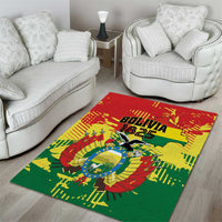 Bolivia 1825 Area Rug Coat Of Arms Flag Colors - Wonder Print Shop