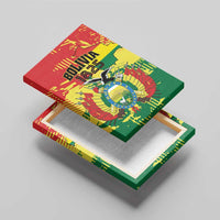 Bolivia 1825 Canvas Wall Art Coat Of Arms Flag Colors - Wonder Print Shop