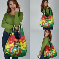 Bolivia 1825 Grocery Bag Coat Of Arms Flag Colors - Wonder Print Shop