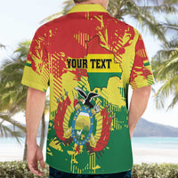 Personalized Bolivia 1825 Hawaiian Shirt Coat Of Arms Flag Colors - Wonder Print Shop