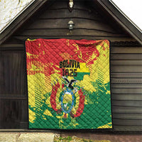 Bolivia 1825 Quilt Coat Of Arms Flag Colors - Wonder Print Shop