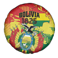 Bolivia 1825 Spare Tire Cover Coat Of Arms Flag Colors - Wonder Print Shop