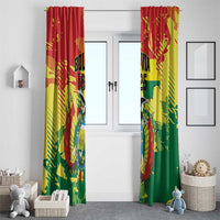 Bolivia 1825 Window Curtain Coat Of Arms Flag Colors - Wonder Print Shop