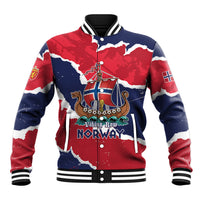 Custom Norway 2026 Soccer Baseball Jacket Vikings Keep Rowing