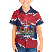 Custom Norway 2026 Soccer Hawaiian Shirt Vikings Keep Rowing