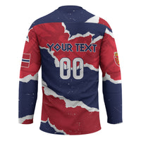 Custom Norway 2026 Soccer Hockey Jersey Vikings Keep Rowing