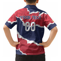 Custom Norway 2026 Soccer Kid Hawaiian Shirt Vikings Keep Rowing LT01
