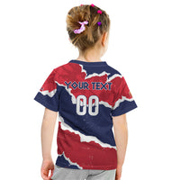 Custom Norway 2026 Soccer Kid T Shirt Vikings Keep Rowing