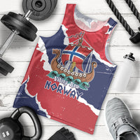 Custom Norway 2026 Soccer Men Tank Top Vikings Keep Rowing