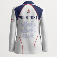 Custom England 2026 World Football Blazer Come On Three Lions
