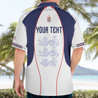 Custom England 2026 World Football Hawaiian Shirt Come On Three Lions