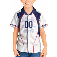 Custom England 2026 World Football Kid Hawaiian Shirt Come On Three Lions