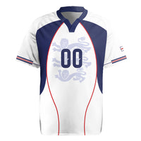 Custom England 2026 World Football Rugby Jersey Come On Three Lions