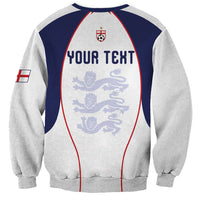 Custom England 2026 World Football Sweatshirt Come On Three Lions