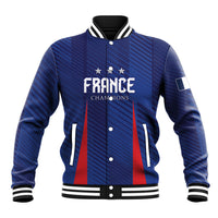 Custom France 2026 World Football Baseball Jacket Les Bleus Go 3rd Champions