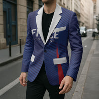 Custom France 2026 World Football Blazer Les Bleus Go 3rd Champions