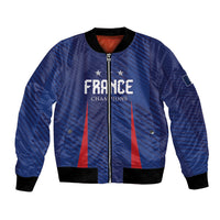 Custom France 2026 World Football Bomber Jacket Les Bleus Go 3rd Champions