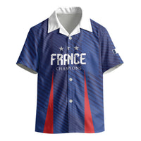 Custom France 2026 World Football Kid Hawaiian Shirt Les Bleus Go 3rd Champions