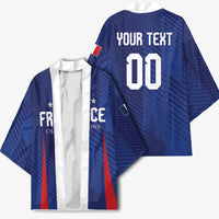 Custom France 2026 World Football Kimono Les Bleus Go 3rd Champions