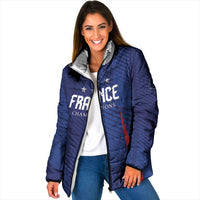 Custom France 2026 World Football Padded Jacket Les Bleus Go 3rd Champions