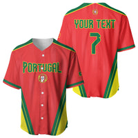 Custom Portugal 2026 World Football Baseball Jersey Selecao das Quinas