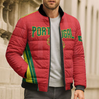 Custom Portugal 2026 World Football Bomber Puffer Jacket Selecao das Quinas